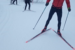 Ski de fond aux Molunes, le 02 janvier 2021