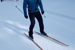 Ski de fond à la Darbella, le 09 janvier 2021